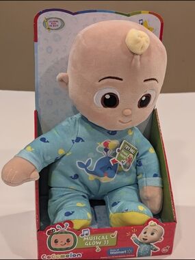 CoComelon Musical Glow JJ Plush Doll Bedtime Toy 10"